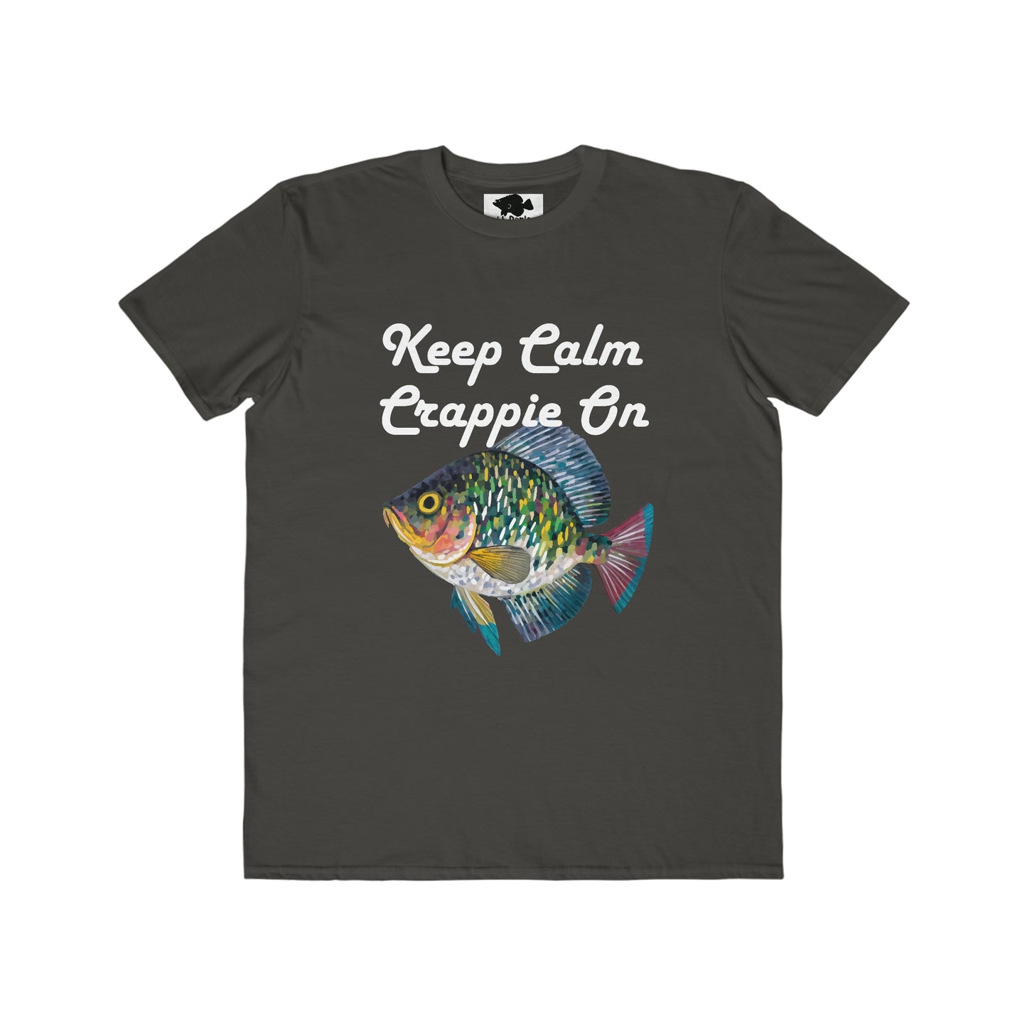 Crappie Fishing Apparel, Crappie Shirt, Keep Calm Crappie On