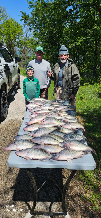 Lake Ray Roberts Guided Crappie Trip