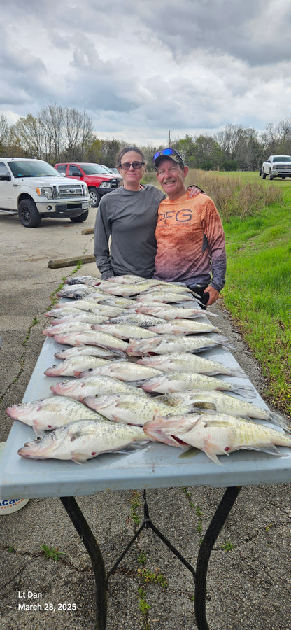 Lake Ray Roberts Guided Crappie Trip