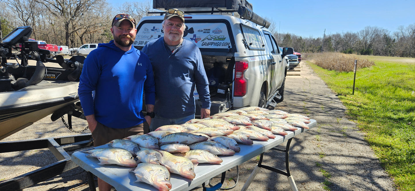 Lake Ray Roberts Guided Crappie Trip